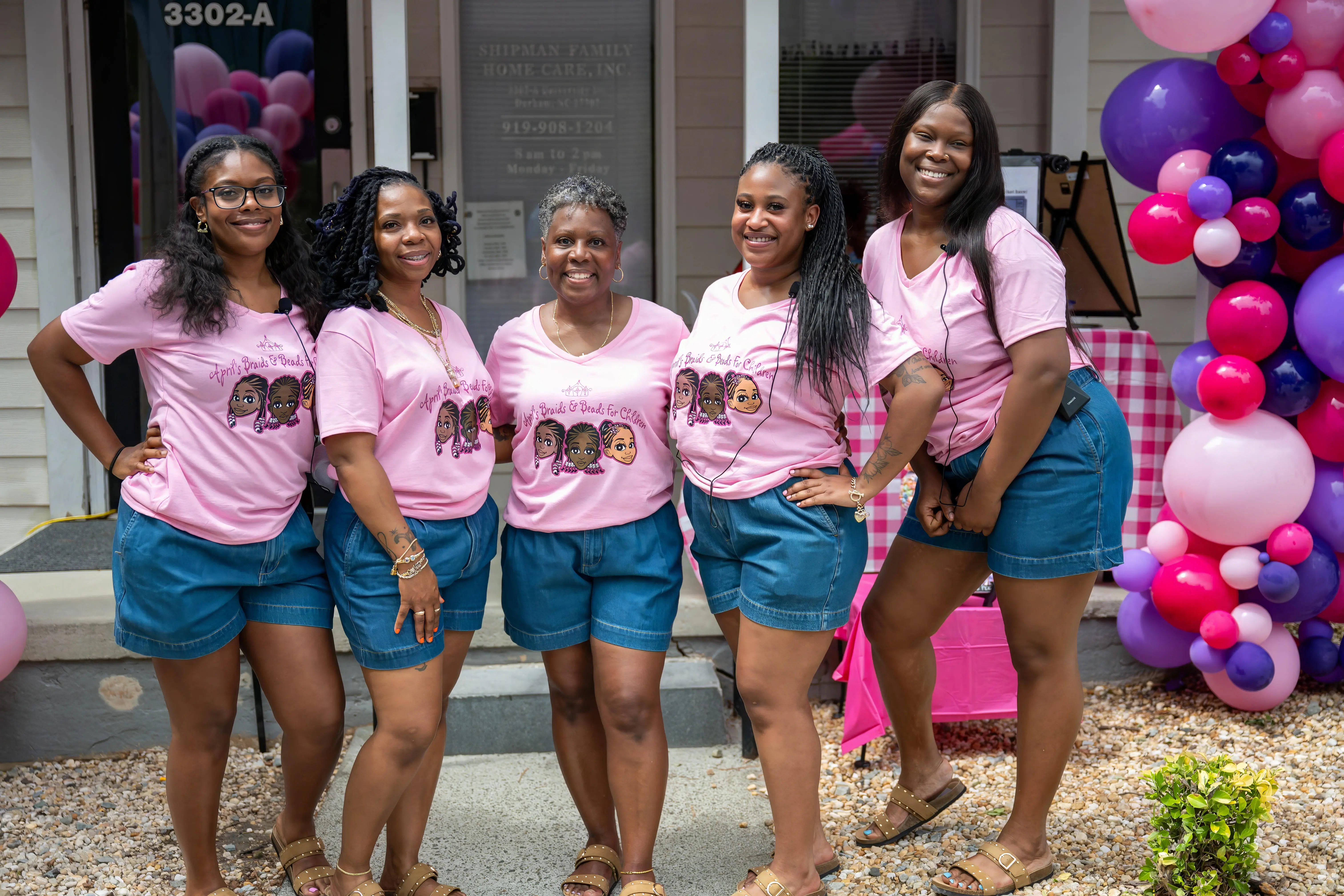 April's Braids & Beads for Children open house event