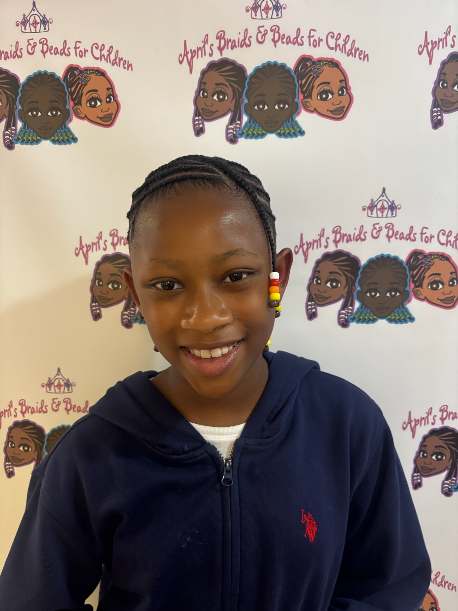 April's Braids and Beads hairstyle 1