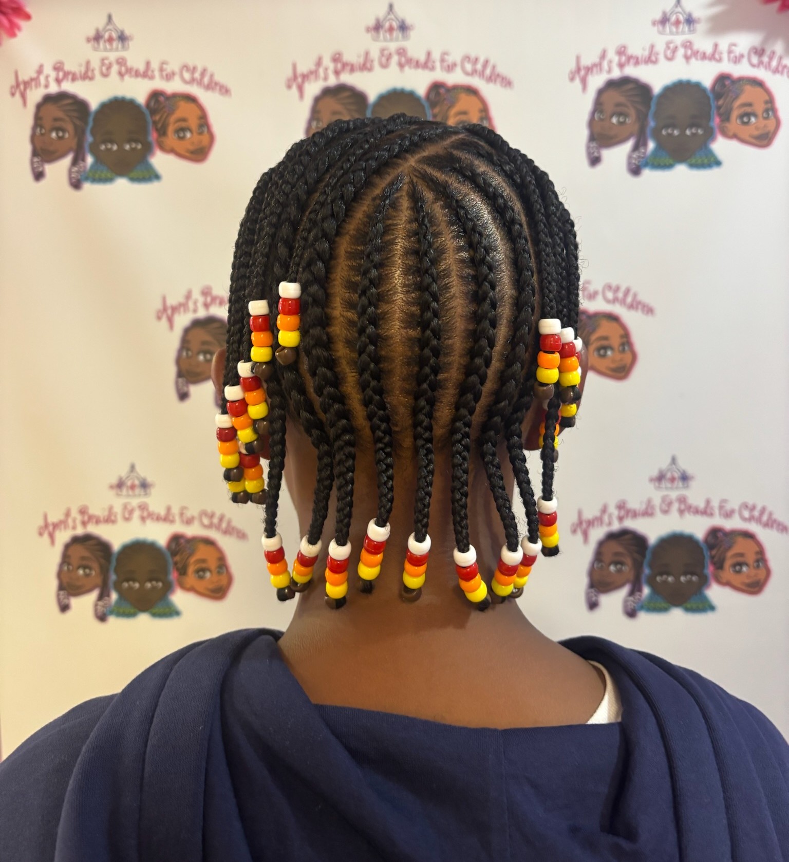 April's Braids and Beads hairstyle 2