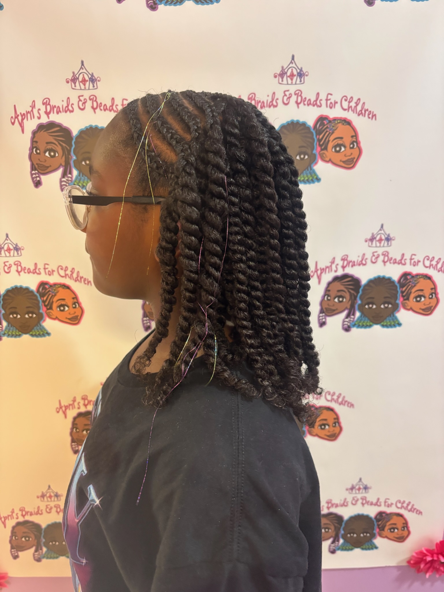 April's Braids and Beads hairstyle 8